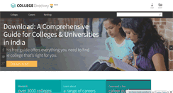 Desktop Screenshot of indiacollegedirectory.com